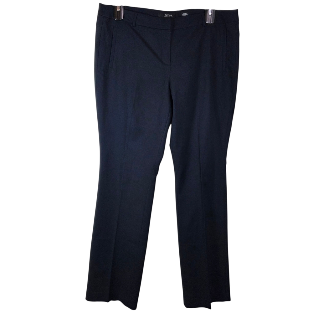 RW&CO. Blue Signature Fit Modern Flare Pants Size 14